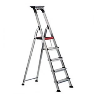 Image of GPC Ladder 5 Steps Aluminium Capacity: 150 kg