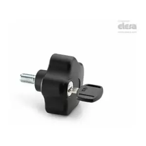 Image of Elesa - Safety lobe knob-VLSK.63 p-M10x20-U
