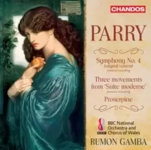 Image of Parry: Symphony No. 4/Three Movements from 'Suite Moderne'