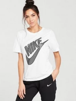Image of Nike Sportswear Futura Tee White Size XS Women