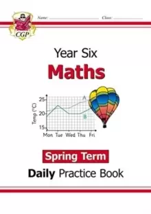 Image of KS2 Maths Year 6 Daily Practice Book: Spring Term
