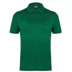 Image of Paul And Shark Tonal Polo Shirt - Green
