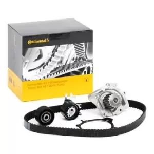Image of CONTITECH Water Pump + Timing Belt Kit CT1140WP1 OPEL,FORD,FIAT,GRANDLAND X (A18),FOCUS III Turnier,MONDEO IV Turnier (BA7),S-MAX (WA6)