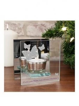 Image of Personalised Butterfly Tealight Holder