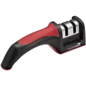 Image of KitchenCraft MasterClass Two Stage Draw Through Knife Sharpener