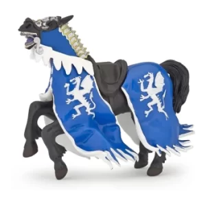 Image of PAPO Fantasy World Blue Dragon King Horse Toy Figure, Three Years or Above, Multi-colour (39389)