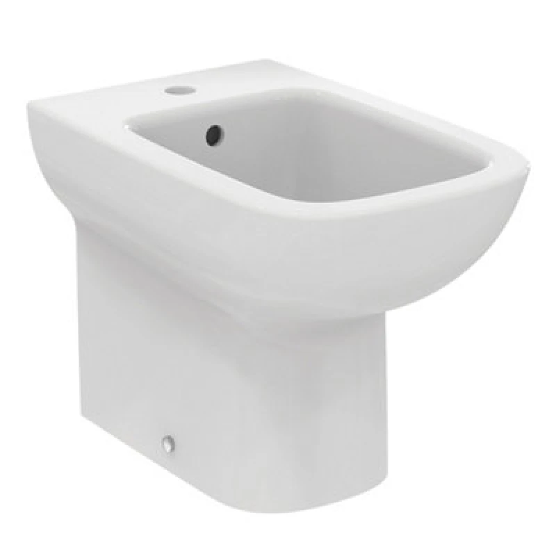 Image of Ideal Standard I.life A White Back To Wall Floor-Mounted T472001 Bidet