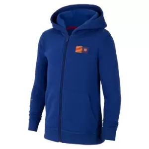 Image of Nike Barcelona Club Hoodie Juniors - Blue
