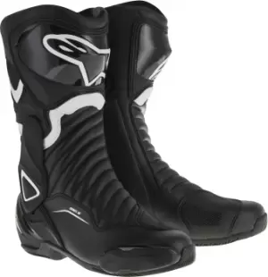 Image of Alpinestars Stella SMX-6 V2 Ladies Motorcycle Boots, black-white, Size 36 for Women, black-white, Size 36 for Women
