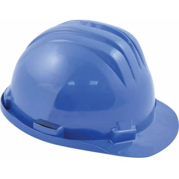 Image of Royal Blue Standard Safety Helmet - Sitesafe