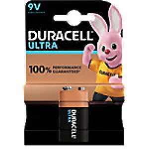 Image of Duracell 9V Alkaline Batteries Ultra Power MX1604 6LR61 9V