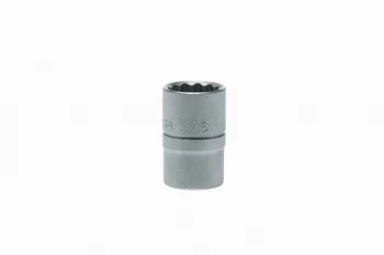 Image of Teng Tools M120122-C 1/2" Drive Regular 12pt AF 11/16" Socket Chrome Vanadium