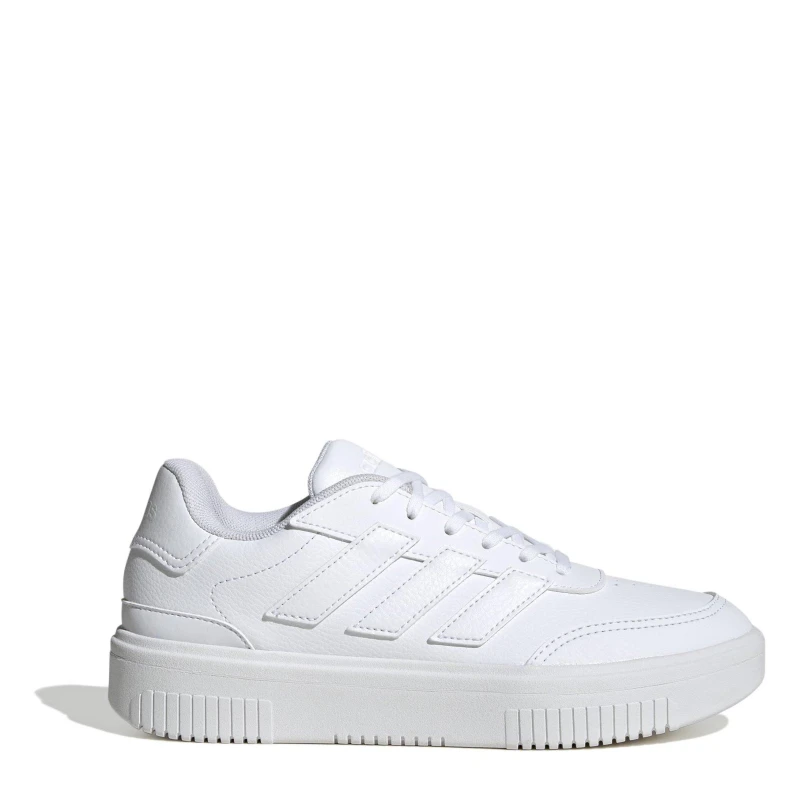 Image of adidas Courtblock Trainers - White White 4