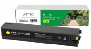 Image of HP971YXL Yellow Remanufactured Ink Cartridge by JetTec H971YXL