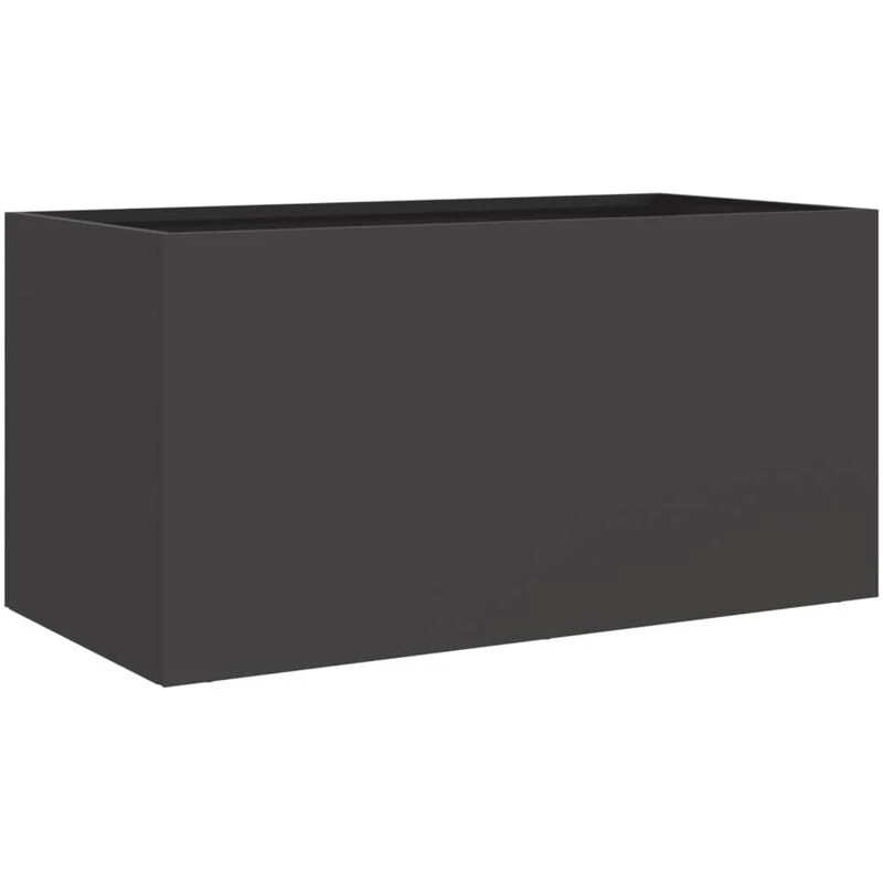Image of VIDAXL Planter Black 62x30x29cm Steel Vidaxl 8721012364479