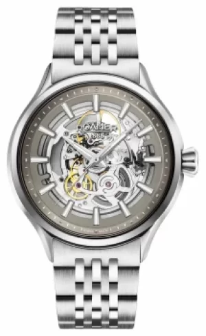 Image of Roamer Competence Skeleton III Steel Bracelet 101663 41 55 Watch