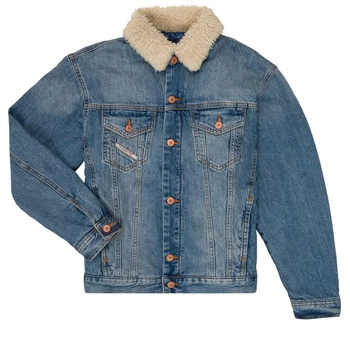 Image of Diesel JRESKY boys's Childrens Denim jacket in Blue - Sizes 8 years,10 years,12 years,14 years,16 years