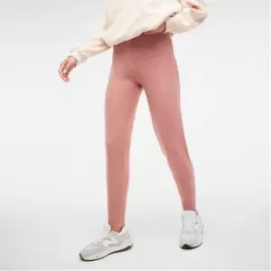 Image of Missguided Rib Knit Joggers - Pink