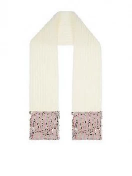 Image of Monsoon Girls Rainbow Pippa Sequin Scarf - Multi