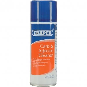 Image of Draper Carburettor and Injector Cleaner 400ml