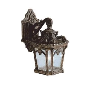 Image of 1 Light Outdoor Small Wall Lantern Light Londonderry IP44, E27