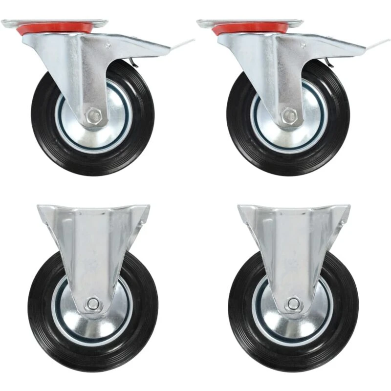 Image of VIDAXL Casters 4 pcs 160 mm Vidaxl 8718475720577