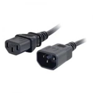 Image of C2G 2m 18 AWG Computer Power Extension Cord (IEC320C13 to IEC320C14)