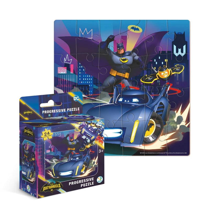 Image of DODO Puzzle Batwheels. The Batmobile. Bam 24 pcs Multi unisex One Size