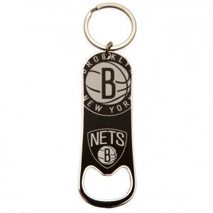 Image of Brooklyn Nets Bottle Opener Keychain