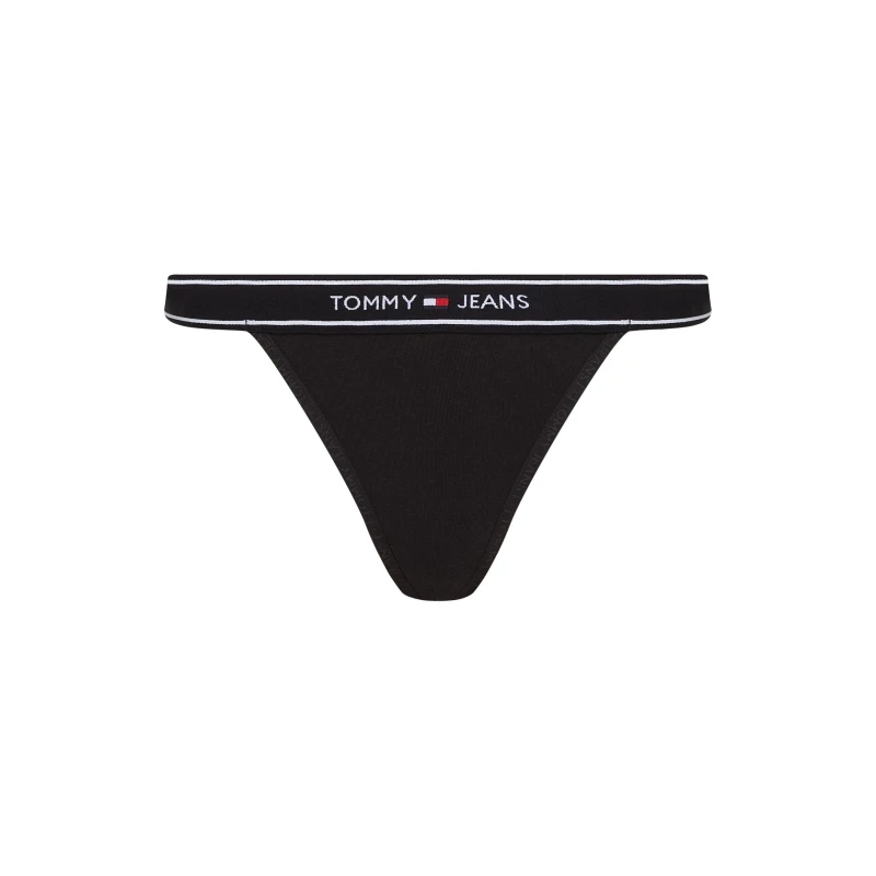 Image of Tommy Hilfiger Tanga Thong - Black 8