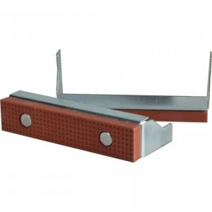 Image of Faithfull Plastic Faced Vice Jaws 100mm