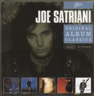 Image of Joe Satriani Original Album Classics 2008 UK 5-CD set 88697304702