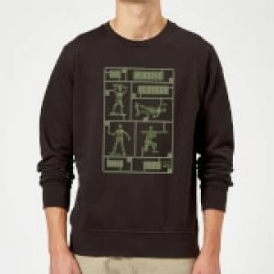Image of Toy Story Plastic Platoon Sweatshirt - Black - XL
