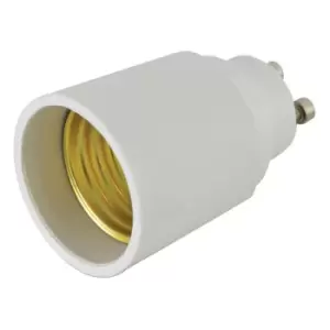 Image of Lyyt GU10-E27 Lamp Socket Converter White