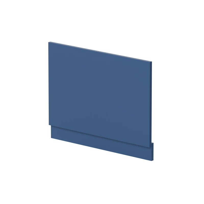 Image of Balterley Straight Reversible Bath End Panel & Plinth - 750mm - Satin Blue Blue unisex
