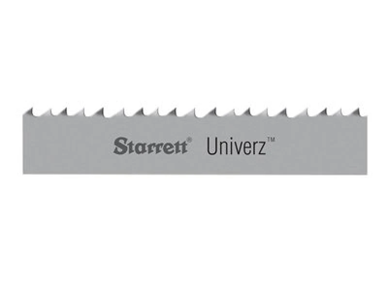 Image of Starrett Univerz M42 Bi Metal Power Tool Bandsaw Blades Pack of 3 UNZ13C1811403 Length: 1140mm