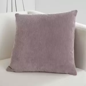 Image of Appletree - Signature Kilbride Cord Chenille Textured Filled Cushion, Blush, 43 x 43 Cm