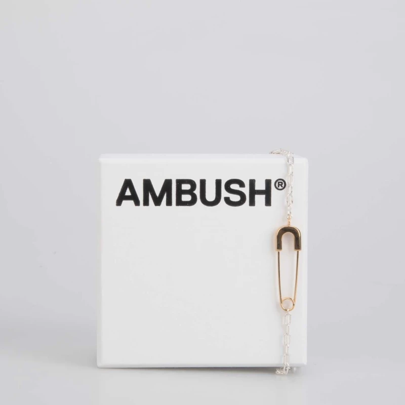 Image of Ambush Safety Pin Bracelet - Gold Gold One Size