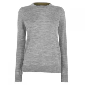 Image of Linea Merino Crew Neck Jumper - Light Grey