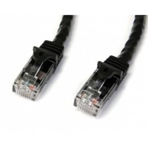 Image of 7m Black Gigabit Snagless RJ45 UTP Cat6 Patch Cable 7m Patch Cord
