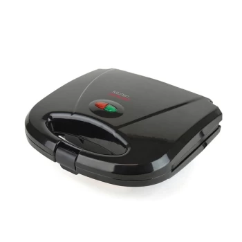 Image of KitchenPerfected 2 Slice Sandwich & Omelette Maker - Black