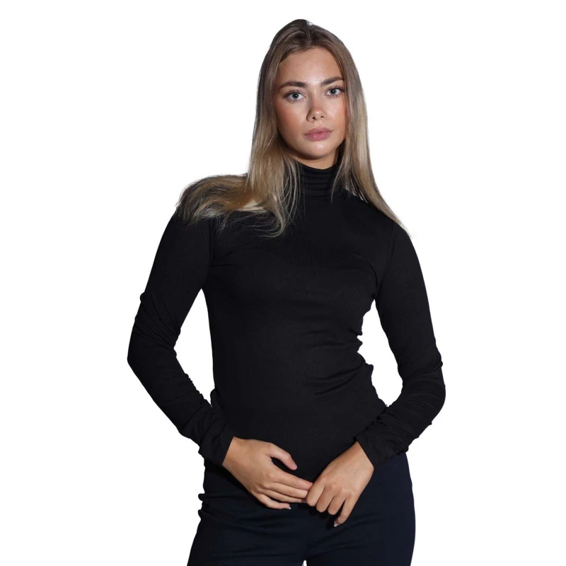 Image of Levis Womens Ruched Crew Neck Jumper Caviar female 8 (XS)