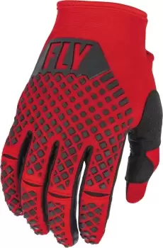 Image of FLY Racing Kinetic Gloves Red Black S