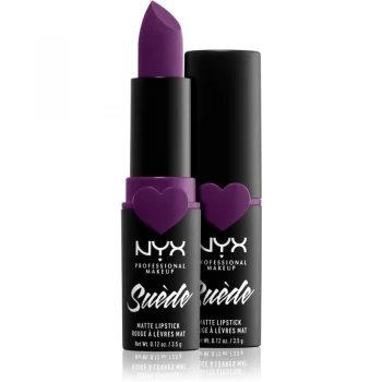 Image of NYX Professional Makeup Suede Matte Lipstick Matte Lipstick Shade 17 STFU 3.5 g