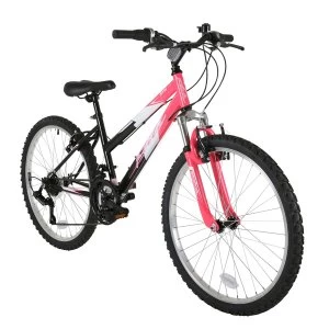 Image of Flite Ravine Girls 24" Wheel Mountain Bike With Front Suspension