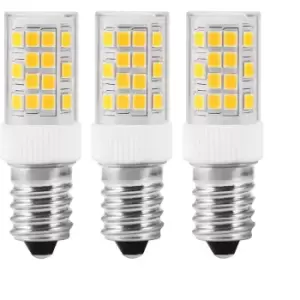 Image of Harper Living 4 Watts E14 SES Small Edison Screw LED Light Bulb Capsule Warm White Dimmable, Pack of 3