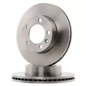 Image of BREMBO Brake disc PRIME LINE 09.B633.10 Brake rotor,Brake discs OPEL,RENAULT,NISSAN,Movano B Kastenwagen (X62),Movano B Bus (X62)