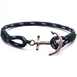 Image of Tom Hope Sterling Silver Mediterranean Green Bracelet Size M