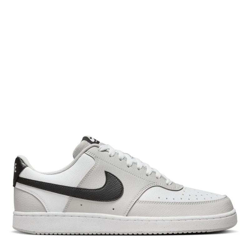 Image of Nike Court Vision Low Trainers Mens Grey/Black/Wht male 7 (41)