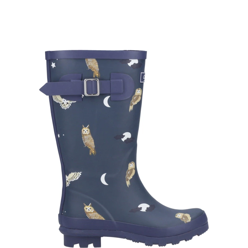 Image of Cotswold Woodland JNR Wellingtons - Blue Blue 3